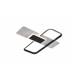 Optonica LED mennyezeti lámpa 68W CCT távirányítóval fehér-fekete - 12830