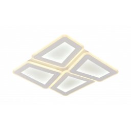 Optonica LED mennyezeti lámpa 128W CCT távirányítóval fehér-szürke - 12826