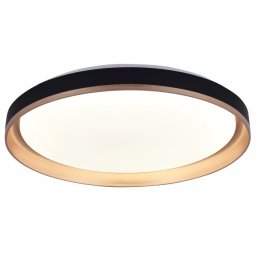 Optonica LED mennyezeti lámpa 36W 3CCT távirányítóval fekete-arany - 12859