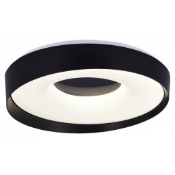Optonica LED mennyezeti lámpa 54W 3CCT távirányítóval fekete - 12853