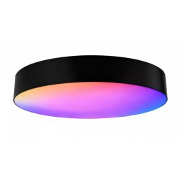 Optonica LED mennyezeti lámpa 40W+RGB10W CCT + RGB távirányítóval fekete - 12819