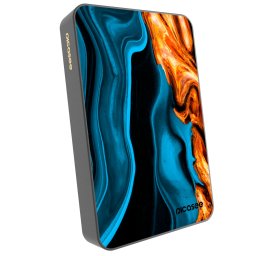 Powerbank MagSafe 10 000 mAh Szürke - Gold blue