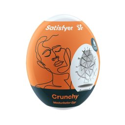 Satisfyer - Egg Crunchy mini maszturbátor (1 db)