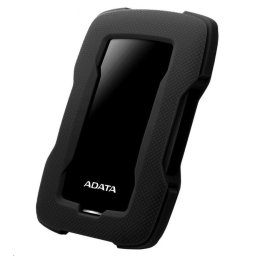 ADATA külső merevlemez 4TB 2, 5" USB 3.1 HD330, fekete színű doboz, fekete (gumi, ütésálló)