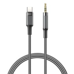 XO audio kábel NB-R279B USB-C - jack 3,5mm 1,0m fekete