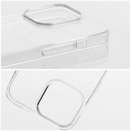 CLEAR Case 2mm MagSafe-kompatibilis tok kameravédelemmel iPhone 15 Pro - átlátszó