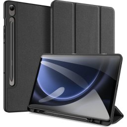 Dux Ducis Domo Samsung Tab S9 FE/ S10 FE / S10 Lite kihajtható tok pencil tartóval, fekete