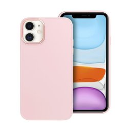 Frame Apple iPhone 11 közepesen ütésálló tok kameravédő kerettel, rózsaszín