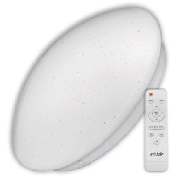 Avide LED Mennyezeti Lámpa Stella-CCT 80W (40+40) Távirányítóval