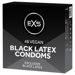 EXS Black - fekete óvszer (48 db)