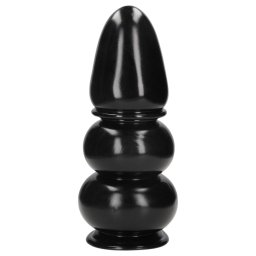 Ouch! Ultra Collosus - extra méretű anál plug (fekete) - 33 cm