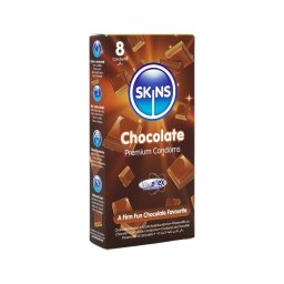 Skins - csokis óvszer (8 db)