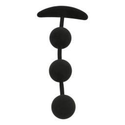 BLACK&SILVER - Harry - szilikon anlis gyngykkel, 14 cm