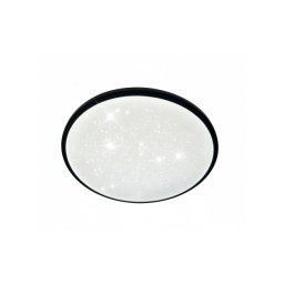Optonica LED mennyezeti lámpa 24W CCT távirányítóval memória funkcióval fehér + fekete - 12846