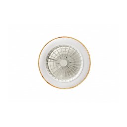 Optonica ventilátoros mennyezeti LED lámpa 36W 3CCT távirányítóval fehér-fa