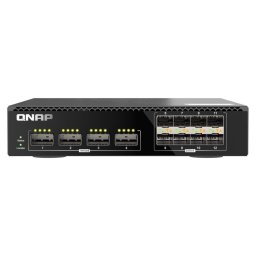 QNAP menedzselt switch QSW-M7308R-4X (4x 100GbE portok 8x 25GbE portok, félszélesség)