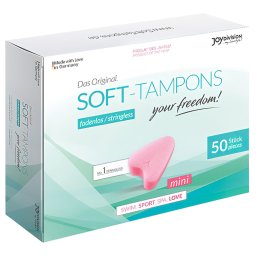 Joydivision Soft-Tampons mini - fonál nélküli tampon (50 db)