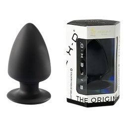 Silexd S - alakítható anál dildó - 9cm (fekete)