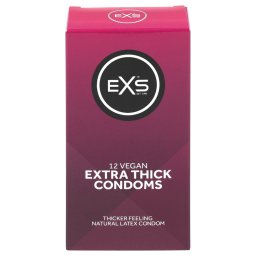 EXS Extra Thick - vastag falú óvszer (12 db)