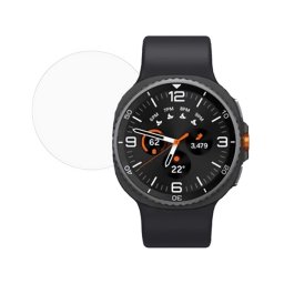 Kijelzővédő üveg (2.5D, 9H) ÁTLÁTSZÓ Samsung Galaxy Watch 8 eSIM 44mm (SM-L335), Galaxy Watch 8 44mm (SM-L330)