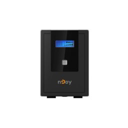NJOY Szünetmentes 2000VA - Cadu 2000 (4 Schuko, line-interaktív, USB menedzsment, RJ11/45 vonalvédelem(1Gb/s), fekete)
