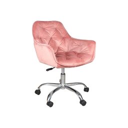 Irodai szék Q-190 VELVET, óarany rózsaszín