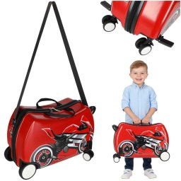 Gyermek utazótáska kerekeken kézipoggyász motorkerékpár