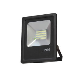 Optonica LED reflektor 30W 2400lm 4500K meleg fehér IP66 fekete FL5436