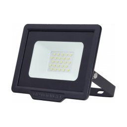 Optonica city line LED reflektor 20W 1600lm 6000K fekete 5918