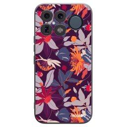 Fekete szilikon tok az alábbi mobiltelefonokra Xiaomi Poco F8 Ultra - Purple Leaf