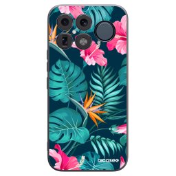 Fekete szilikon tok az alábbi mobiltelefonokra Xiaomi Poco F8 Ultra - Pink Monstera
