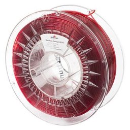 Spectrum Filament Premium PET-G 1000g, átlátszó piros