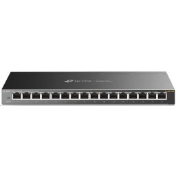 TP-Link Easy Smart switch TL-SG116E (16xGbE, ventilátor nélküli)