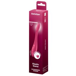 Satisfyer - Elastic Game flexibilis szárú duplavibrátor (rózsaszín - elemes)