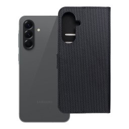 Samsung Galaxy A56 flip tok, lopásgátló RFID funkció, 4db kártyatartó résszel, fekete