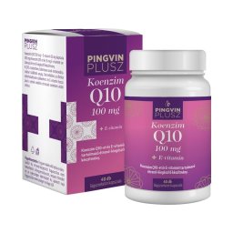 Pingvin Plusz Koenzim Q10 100 mg + E-vitamin 35 mg lágyzselatin kapszula 40x