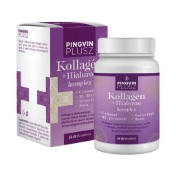 Pingvin Plusz Kollagén + Hialuron komplex filmtabletta 60x