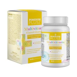 Pingvin Plusz Multivitamin gumivitamin 60x