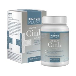 Pingvin Plusz Szerves Cink 25 mg filmtabletta 100x