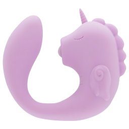 Unihorn C-Horse - G-pont és csiklóizgató vibrátor (lila)