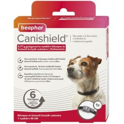 Beaphar CaniShield repellens nyakörv kutyáknak bolhák, kullancsok és lepkeszúnyogok ellen 48 cm