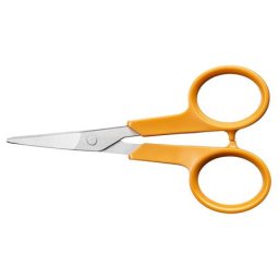 FISKARS Varróolló, 10 cm, hajlított, FISKARS "Classic", narancssárga