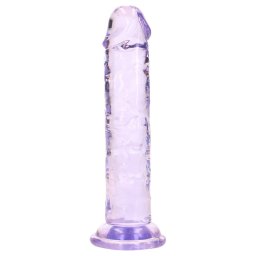 RealRock - élethű dildó tapadókoronggal (lila) - 12,7 cm