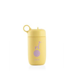 Gyerek acélkulacs 400 ml - Zsiráf - Equa
