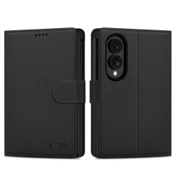 Tech-Protect Wallet Samsung Galaxy Z Fold 8 flip / kinyitható tok, fekete