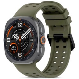 Tech-Protect Silicone Air Samsung Galaxy Watch Ultra 2024 / 2025 / 2026 (47mm) szíj, zöld
