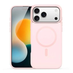 DUX DUCIS YIND szilikon telefonvédő (ütésállóság, kameravédő, matt, MagSafe) RÓZSASZÍN Apple iPhone 17 Pro Max