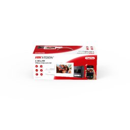 Hikvision DS-KIS704EY/Aluminum - 2-vezetékes többlakásos audio, video kaputelefon szett