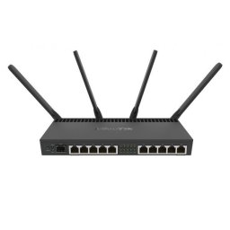 MikroTik RB4011IGS+5HACQ2HND-IN 10port GbE LAN 1x10GbE SFP+ port Dual-band 802.11ac Wi-Fi router