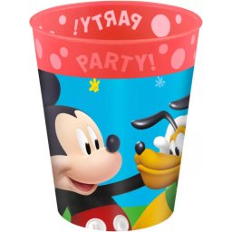 Mickey micro prémium műanyag pohár 250 ml Nr 01